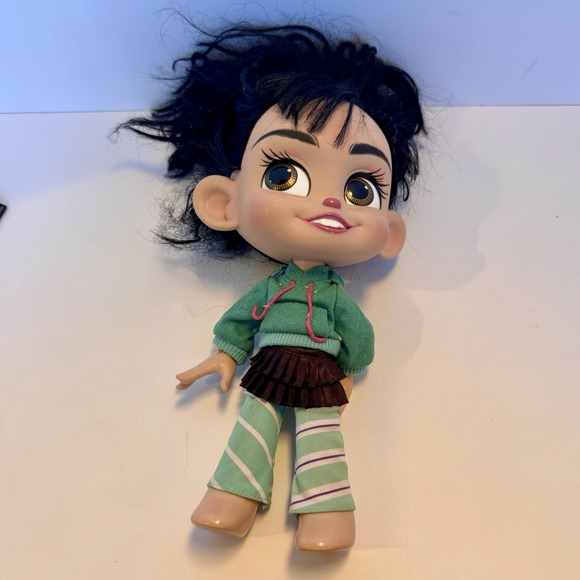 Disney Wreck It Ralph Talking Vanellope Von Schweetz Doll 11" Untested READ DESC - Picture 6 of 10